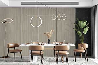 通化轻奢风格-餐厅