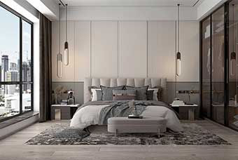 通化现代风格-卧室