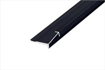 通化航空纤维墙咔铝合金阳角线（哑黑氧化）