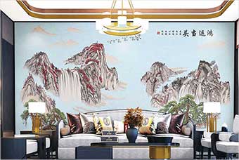 通化森佰汇航空纤维墙咔（鸿运当头）