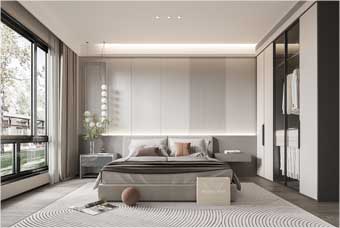 通化卧室空间案例